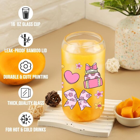 Books & Bows Tumbler - Picture 3 of 4